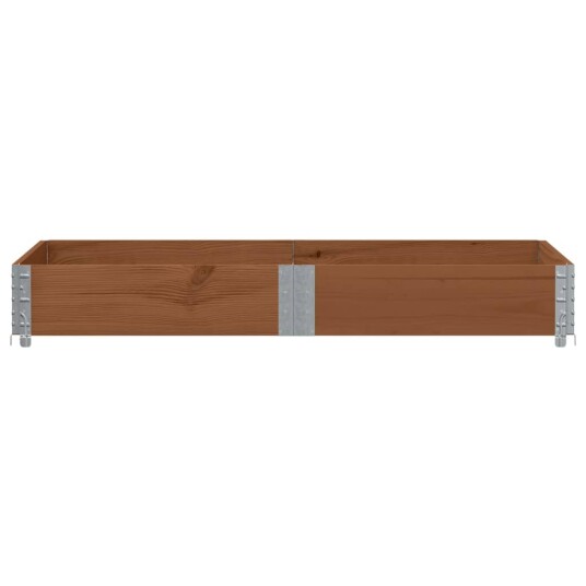 Plantekasse brun 150x100 cm heltre furu