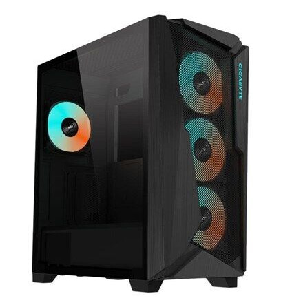 GIGABYTE C301 Glass - Kabinett - Tower - Svart