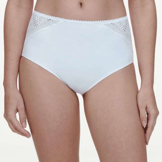 Chantelle Truser EasyFeel High-Waisted Support Full Brief Hvit nylon 46 Dame
