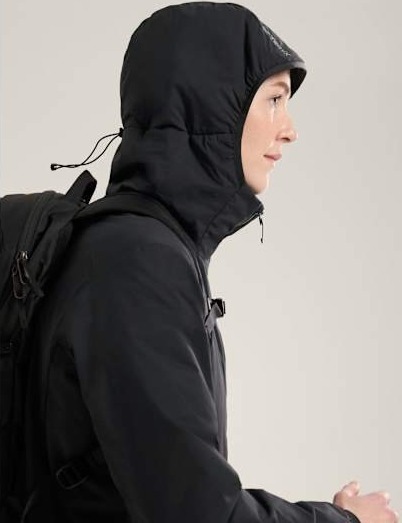 Arc'teryx Atom Hoody Dame Svart M - Varm hettejakke for jakt og klatring