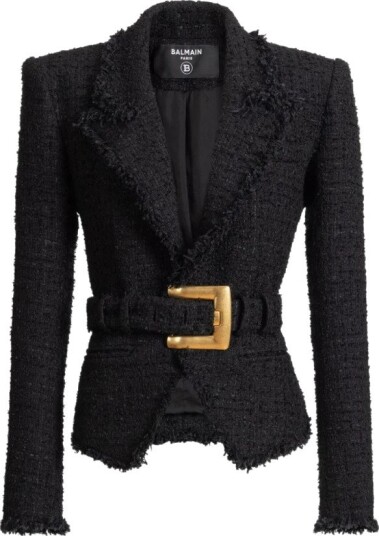 Balmain Dame Jakker Svart L,