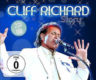 MediaTronixs Cliff Richard Story. 2CD+DVD CD Pre-Owned