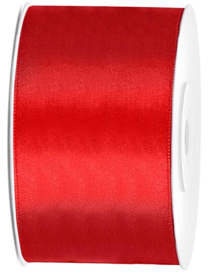 RØDT Silkebånd 25 meter x 38 mm RØDT Silkebånd 25 meter x 38 mm