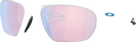 Oakley Lateralis Matte White W/Prizm Snow Sapphire OS