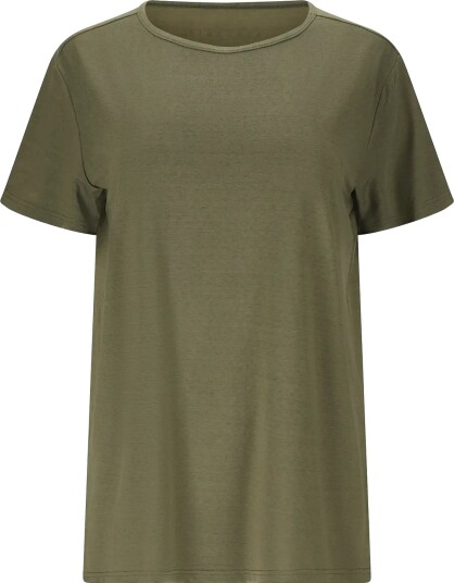 Athlecia Lizzy V2 W Slub Ss Tee Khaki green 36