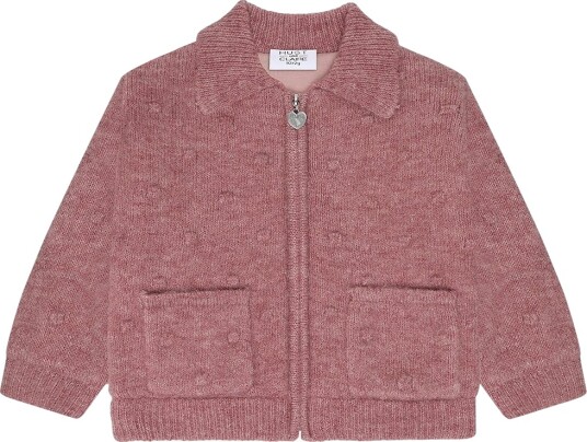 Hust and Claire Cardigan   Strikk   HcEmi   Heather   Hust and Claire   8 år (128)   Cardigan   Rosa