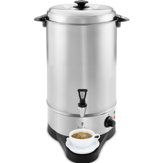 Royal Catering Hot Water Dispenser - 10 Litres - 1600 W - Drainer 10010562