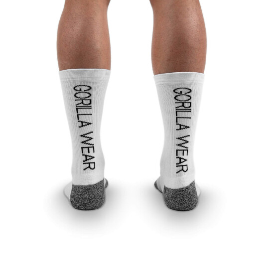 Gorilla Wear Performance Crew Socks white 43 46