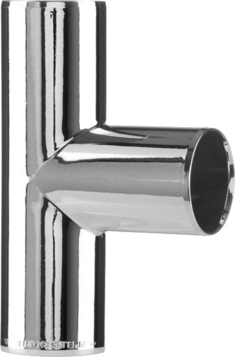 40/40 mm PP Smartline gren 90 grader forkrommet
