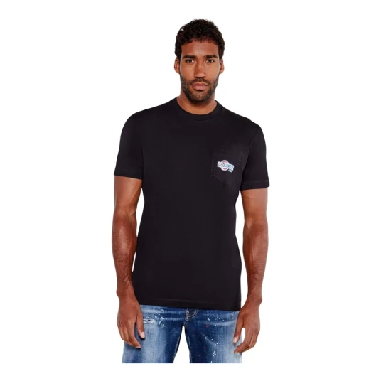 Dsquared Dsquared2 Herre Topper Svart L Dsquared Dsquared2 Herre Topper Svart L