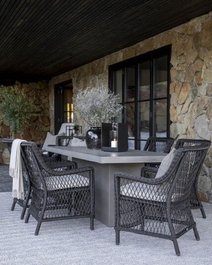 Marbella karmstol svart Marbella karmstol svart