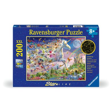 Ravensburger Skinnende sommerfugl enhjørning puslespill