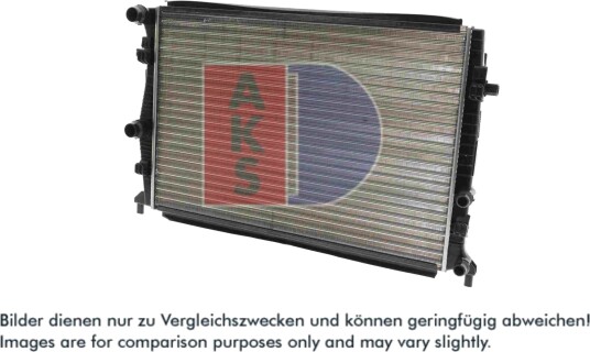 AKS DASIS 480092N Radiator motorkjøling