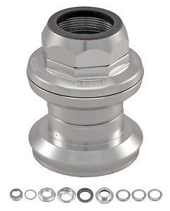 komplett Styrelager 1"30 mm I Topp Og Bunn Sølv
