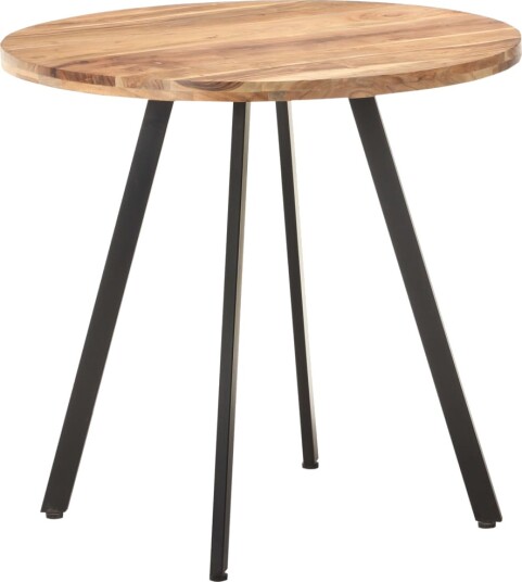 vidaXL Spisebord 80 cm heltre akasie