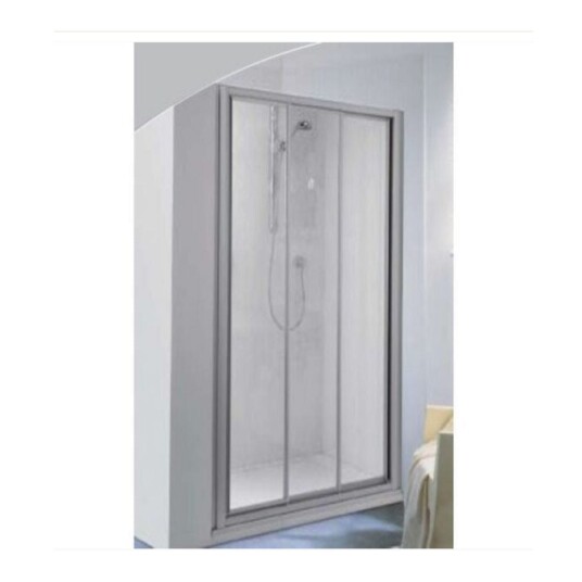 Palme BD Drive Skyvedør Nisje Hvit Matt / 140cm Klart Glass Palme BD Drive Skyvedør Nisje Hvit Matt / 140cm Klart Glass