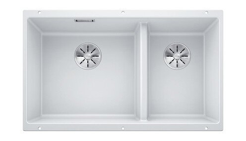 Blanco Subline 430/270-U kjøkkenvask 75,5 x 46 cm, hvit