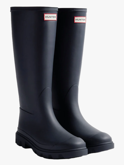 Hunter Downpour Tall Boot Blå 36