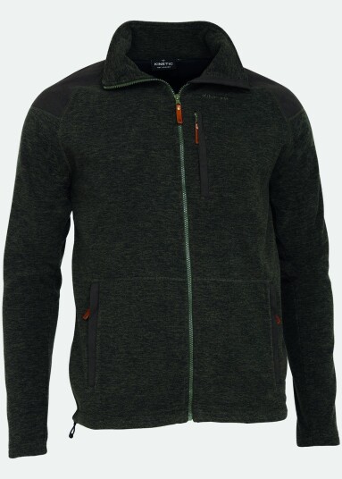 Kinetic Quest Fleece Wind Stop Ivy Green Xl Høstjakker