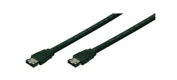 LogiLink e-SATA Cable, 2x male, black, 0,75m LogiLink e-SATA Cable, 2x male, black, 0,75m