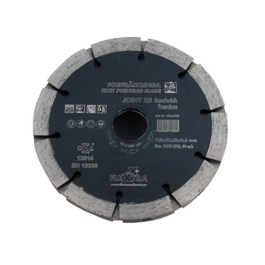 Flexxtra 100.008 Fugefresklinge 125 mm Maskintilbehør & forbruk