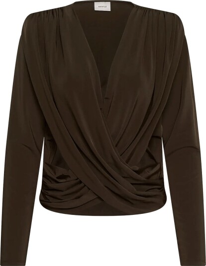 Gestuz Gzjosefi Top - Khaki green - M Gestuz Gzjosefi Top - Khaki green - M