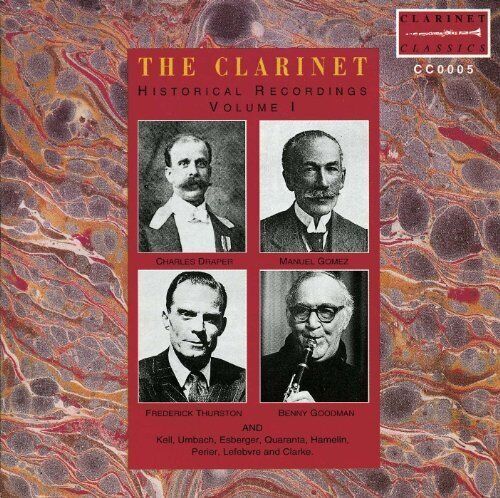 MediaTronixs Clarinet-historical Recordings Vol 1 CD (1996) Pre-Owned MediaTronixs Clarinet-historical Recordings Vol 1 CD (1996) Pre-Owned