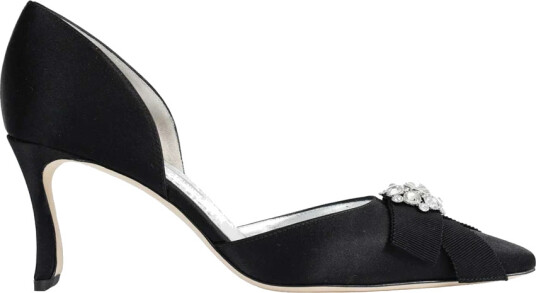 Manolo Blahnik Dame Sko Svart 36 EU,