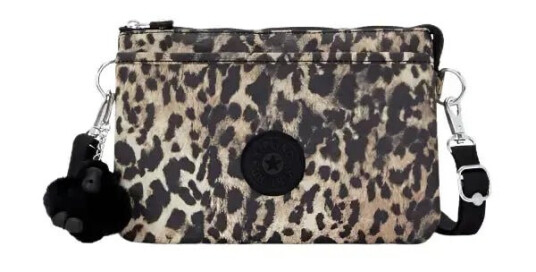 Kipling RIRI crossbody veske Wild Leopard