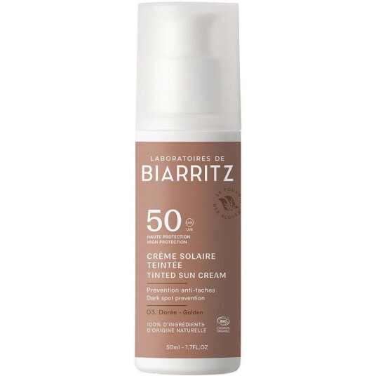 Laboratoires de Biarritz DERMO Suncare Tinted Face Sunscreen SPF50 Gol