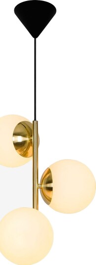 Nordlux Pendel Lilly 3 Spot Messing Takpendler