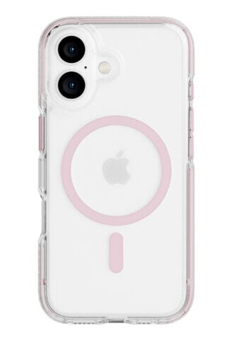 Tech21 Evo Crystal Cover iPhone 16 MagSafe Pink