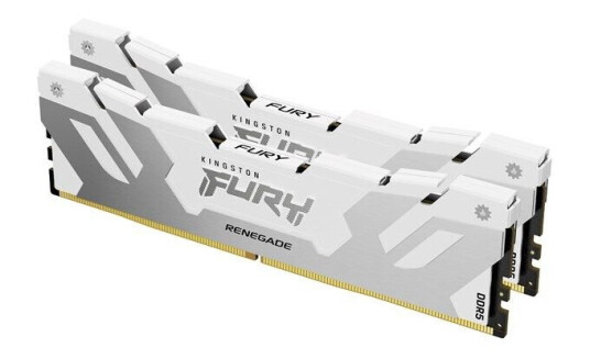 Kingston FURY Renegade DDR5-8400 48GB CUDIMM for Intel CL40 Dual Channel 2 pcs Intel XMP Hvit