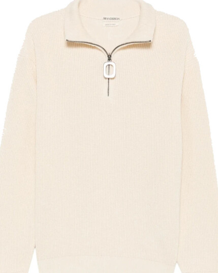 JW Anderson Herre Strikkevarer Hvit L,