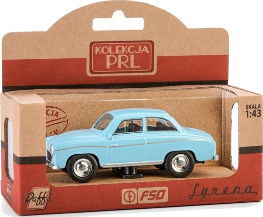 Daffi Syrena Modellbil 1:43 Blå
