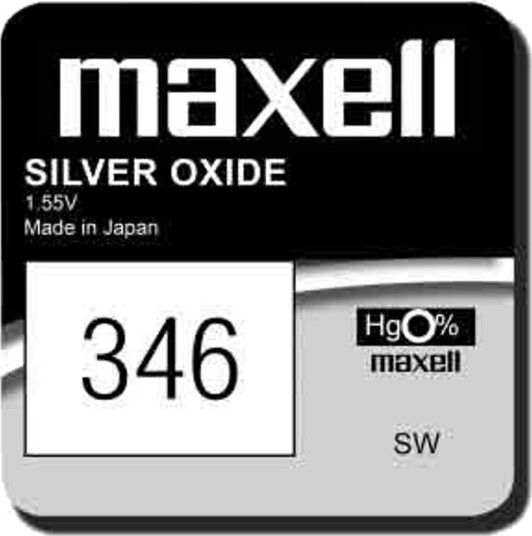 Maxell 346 / SR712SW / 280-66 / 628 / SB-AH / D346 Maxell 346 / SR712SW / 280-66 / 628 / SB-AH / D346