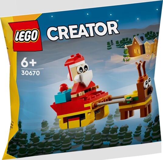 LEGO Creator 30670 Julemandens Kane 36 Deler