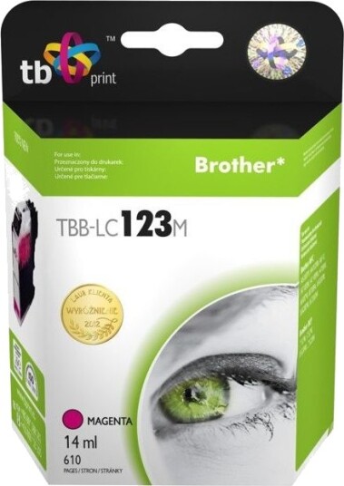 Tb Print !Ink Til Brother Lc123 Tbb-Lc123m Ma TBB-LC123M