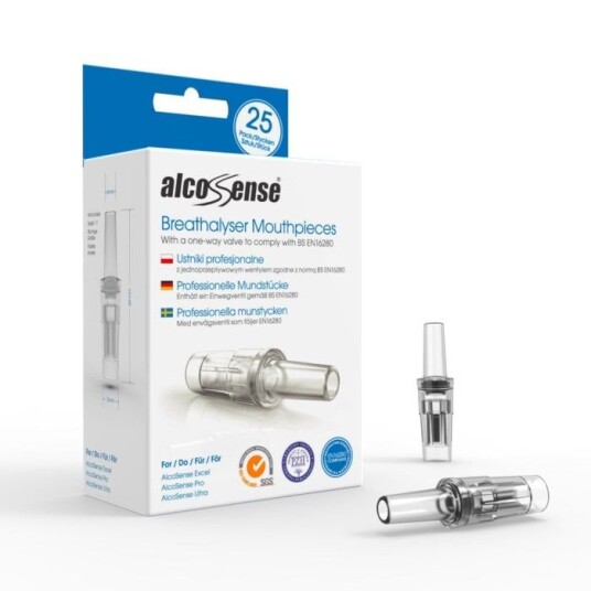 Alcosense Munnstykker Pro 25-pk. Alcosense Munnstykker Pro 25-pk.