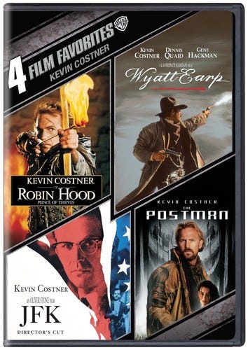 4 Film Favorites: Kevin Costner Drama 4 Film Favorites: Kevin Costner Drama