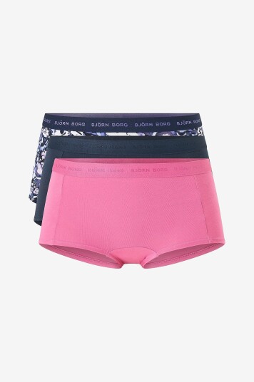 Björn Borg Boksertruser Everyday Cotton Boxer Shorts 3 pakning Flerfarget