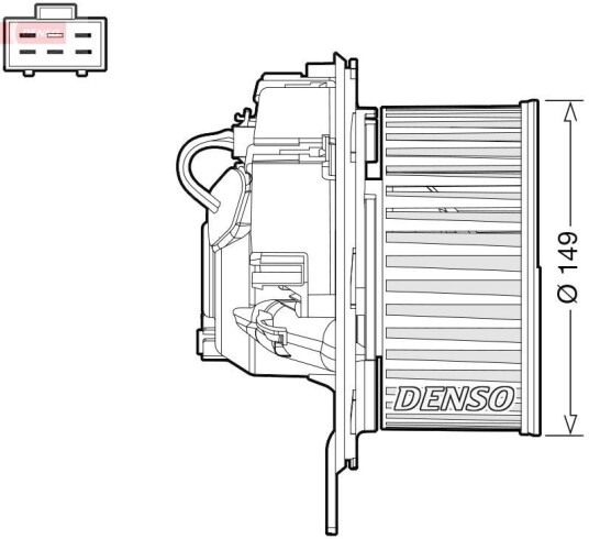 Kupévifte DENSO DEA32005
