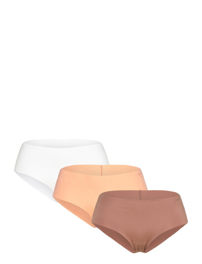 Björn Borg Invisible Hipster 3P - Beige - XS