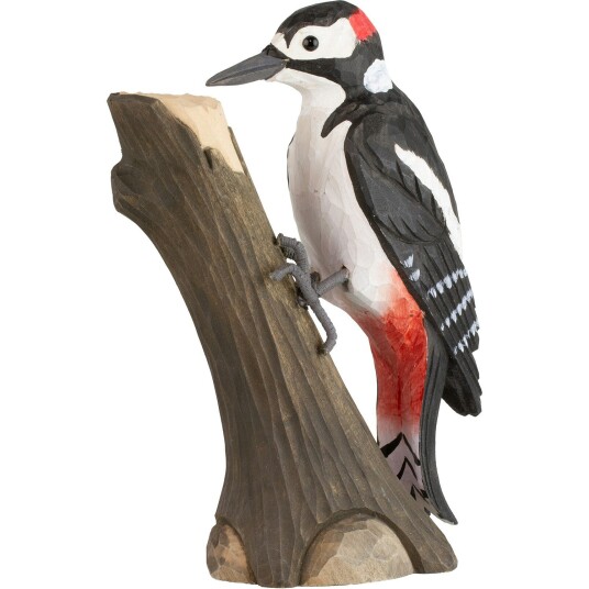 Wildlife Garden DecoBirds Håndskåret Fugl Hakkespett