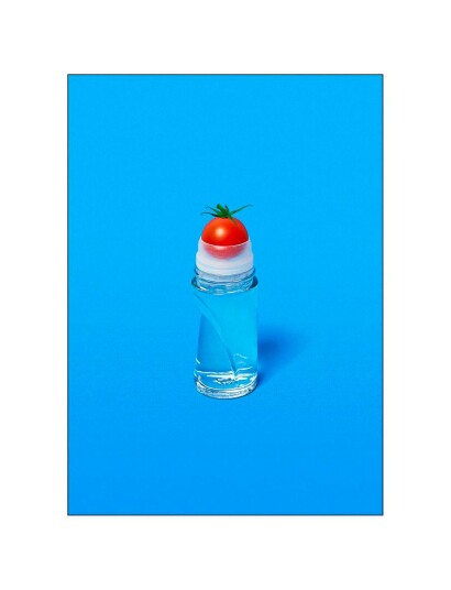 Supermercat Eau-De-Tomate - Multi/patterned - 30X40CM
