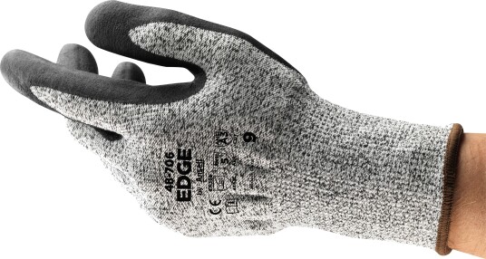 Ansell Skjærebestandige Hansker Edge 48-706 Nitril, Uforet 10