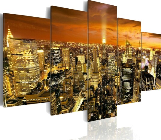 Bilde New York Amber 200x100 Artgeist sp. z o. o.