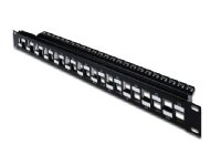 DIGITUS DN-91412 - Patch-panel - STP - RJ-45 X 24 - sort, RAL 9005 - 1U - 19 DIGITUS DN-91412 - Patch-panel - STP - RJ-45 X 24 - sort, RAL 9005 - 1U - 19