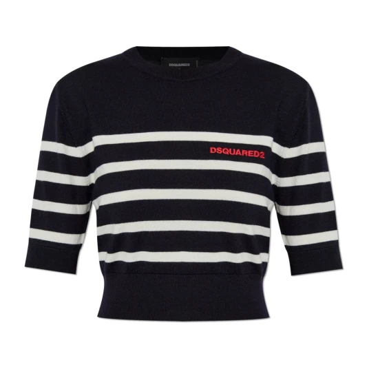 Dsquared Dsquared2 Dame Strikkevarer Blå XS Dsquared Dsquared2 Dame Strikkevarer Blå XS