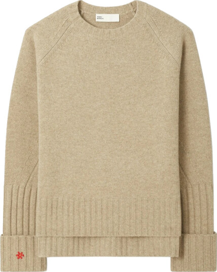 Tory Burch Dame Strikkevarer Beige M, Tory Burch Dame Strikkevarer Beige M,